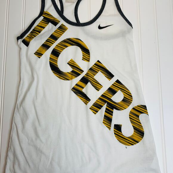 Nike Dri Fit Racer Back Tank Tigers Graphics Sz XS - Picture 3 of 6
